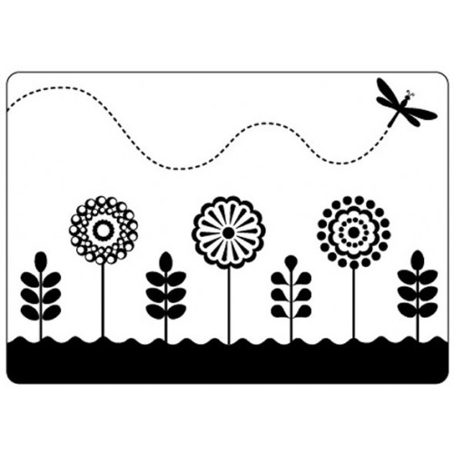 Папка за релеф - Crafts Too Embossing Folder - Spring Garden
